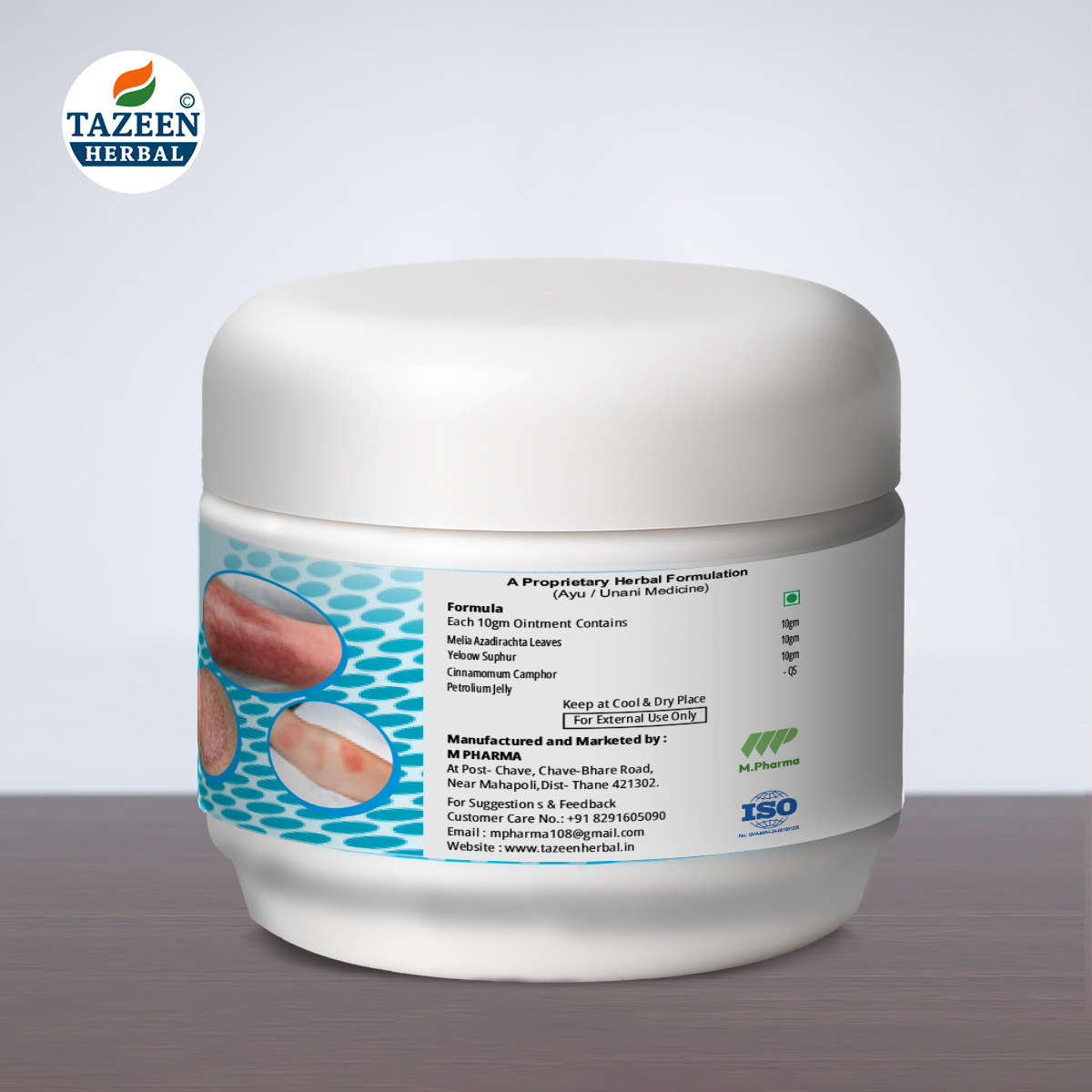 Dravmo Ointment – Herbal Anti-Fungal Cream for Skin, Scalp and Nails (25g) - Image 2