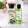 Personalized Eid Mubarak perfume gift with custom names in flip-top box