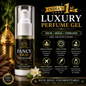 India's 1st Luxury Perfume Gel Fancy Oud non alcoholic long lasting premium oud fragrance gel